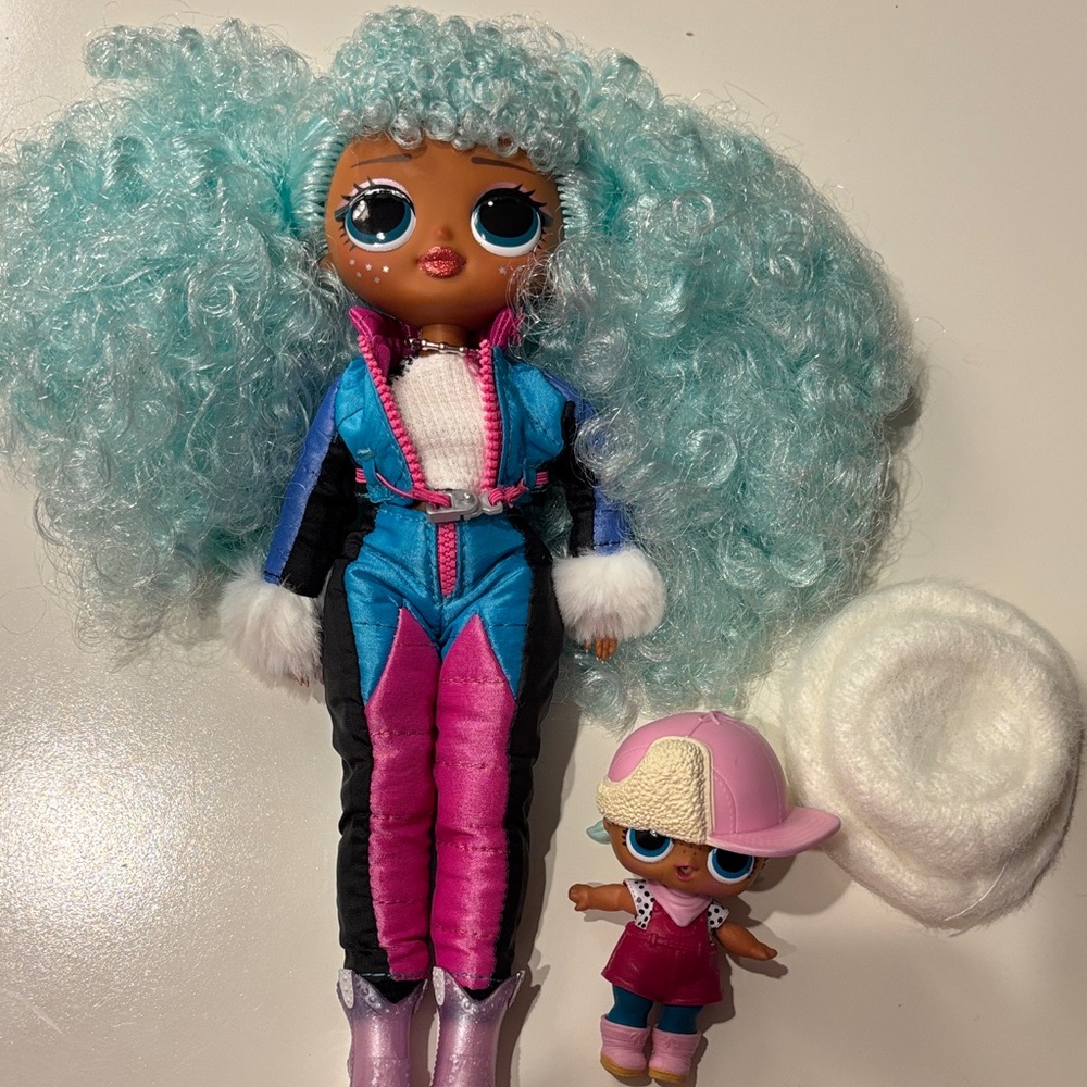 OMG! Winter Chill ICY Gurl Fashion Doll and Brr BB Lil’ Doll